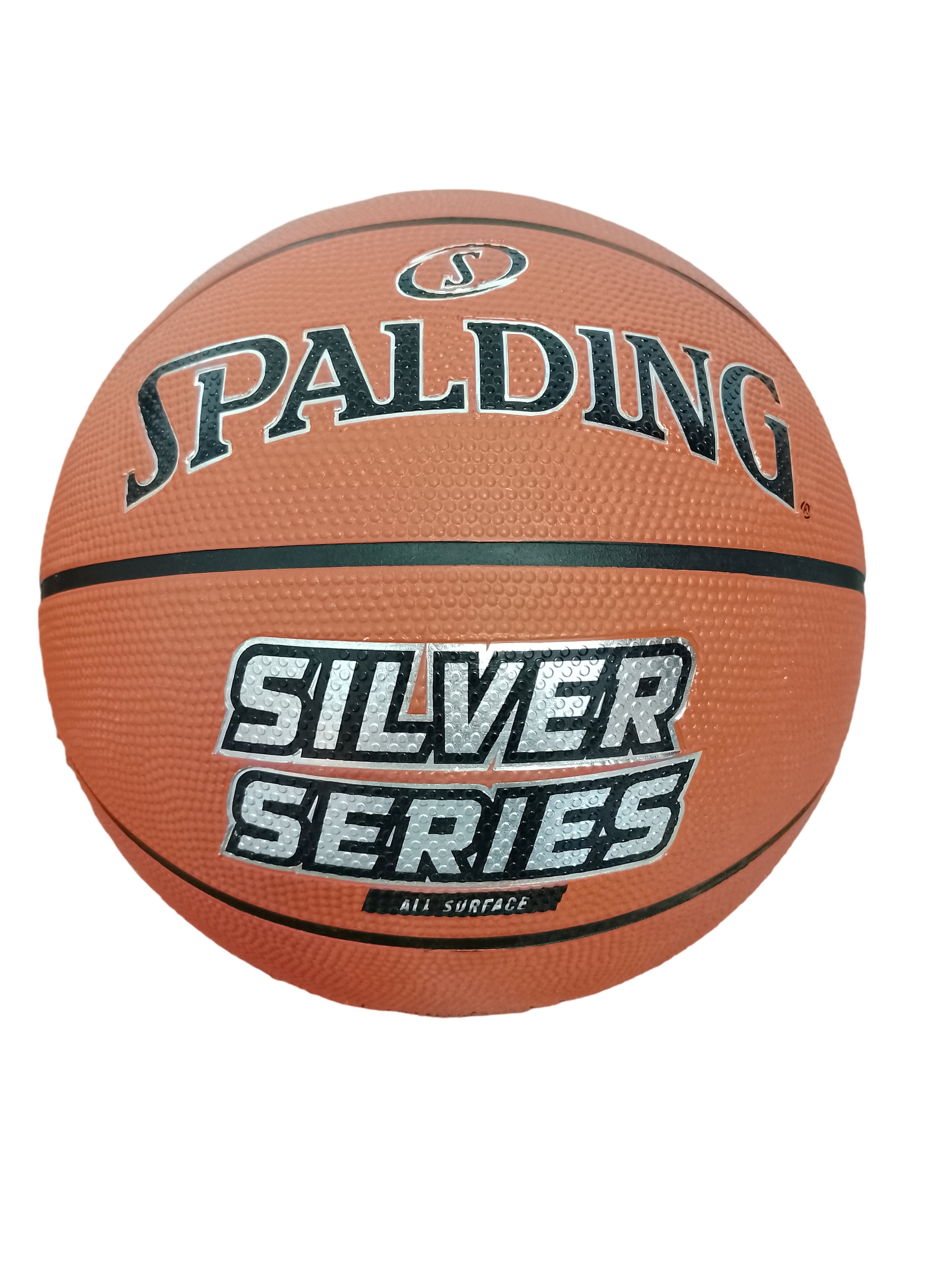 Piłka do koszykówki Spalding Silver Rubber, rozmiar 5