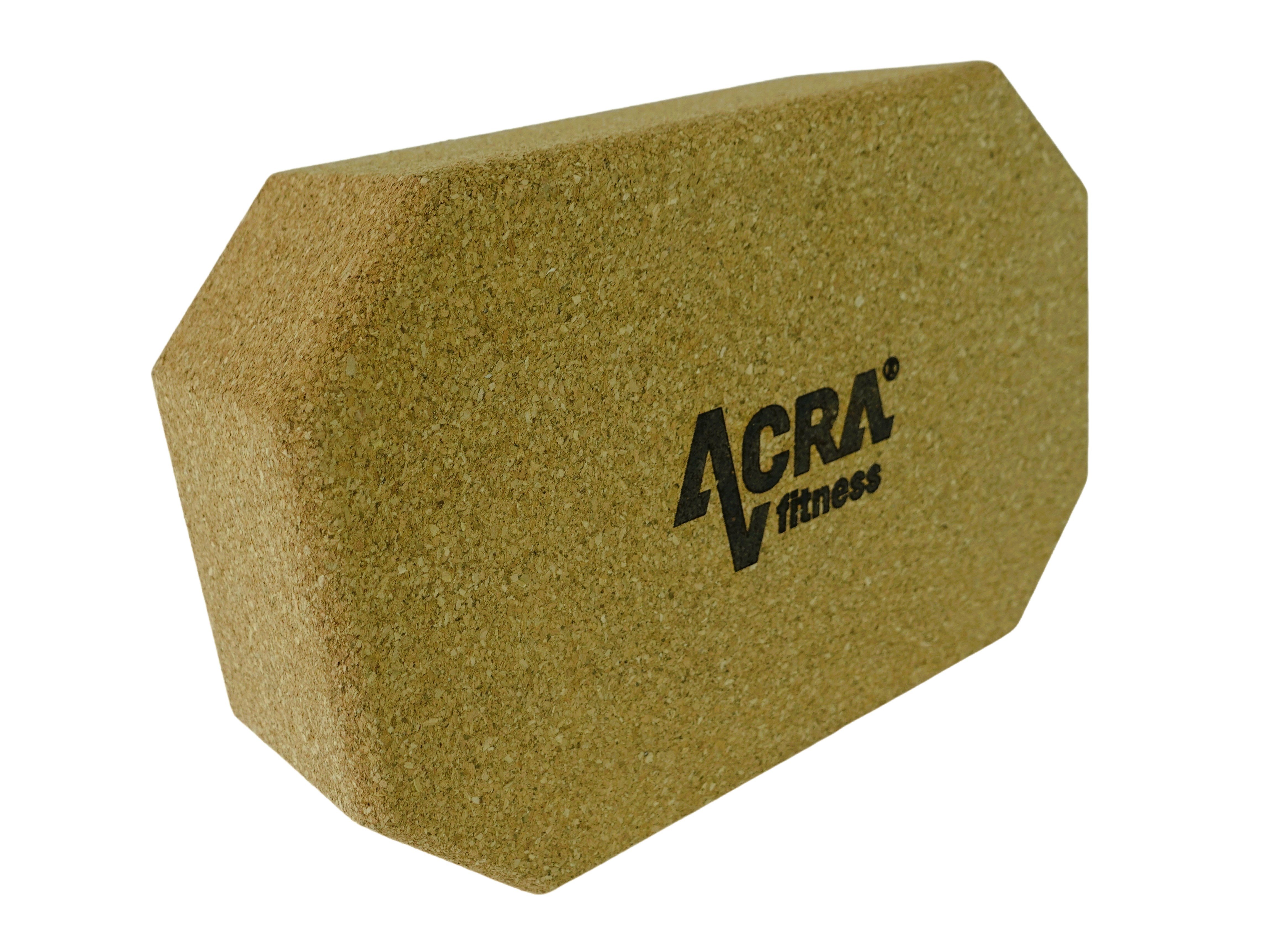 Blok do jogi z drewna korkowego 22,2 x 14,5 x 7,5 cm