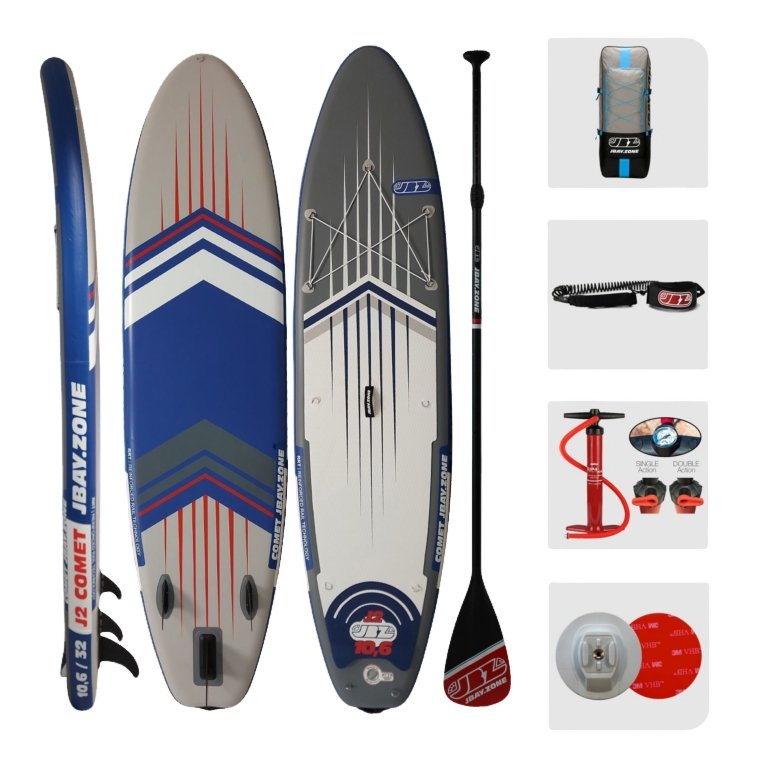 Jbay Zone J2 Comet 320x81x15, 145 kg  Deska do paddleboardingu z układem thruster