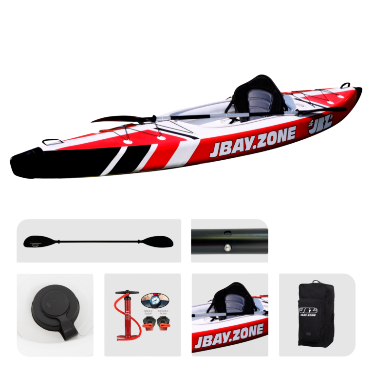 Nadmuchiwany kajak jednoosobowy Jbay Zone V-Shape 385x80
