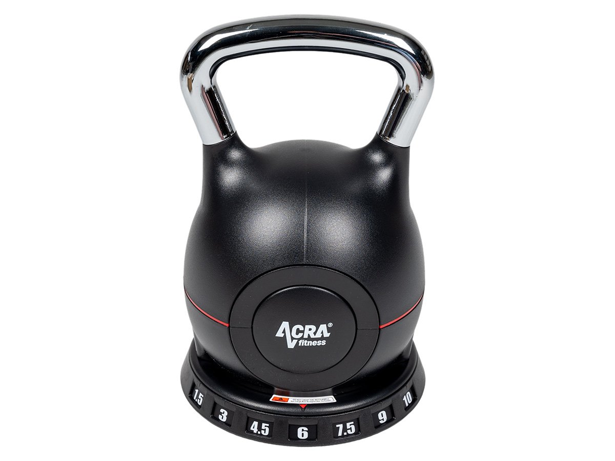 Kettlebell nowej generacji 7 w 1 – regulowany, 1,5–10 kg