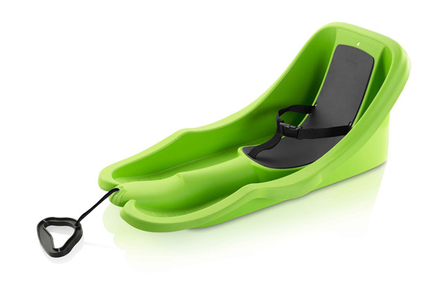 Plastikowy bobslej dla dzieci „Baby Rider” – zielony