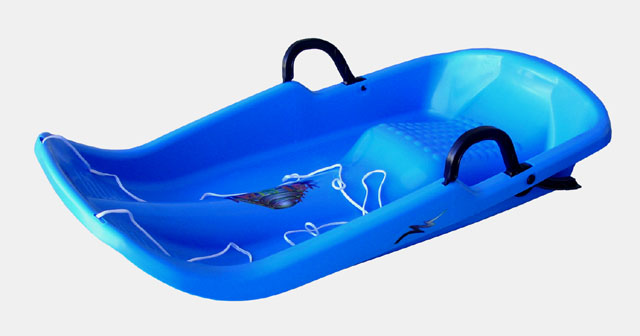 Plastikowy bob typu Twister – niebieski