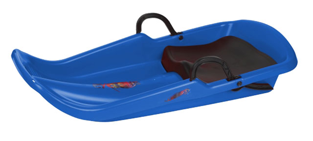 Plastikowy bobslej Cyclone – niebieski