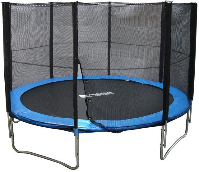 Trampolina z siatką zabezpieczającą 429 cm
