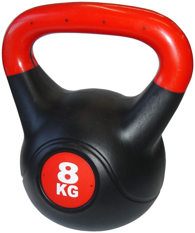 Kettlebell z wypełnieniem cementowym 8 kg