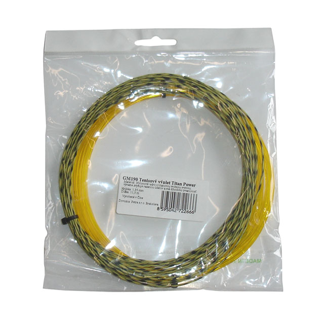 Struna do rakiety tenisowej z tytanu, 11,5 m, GM190