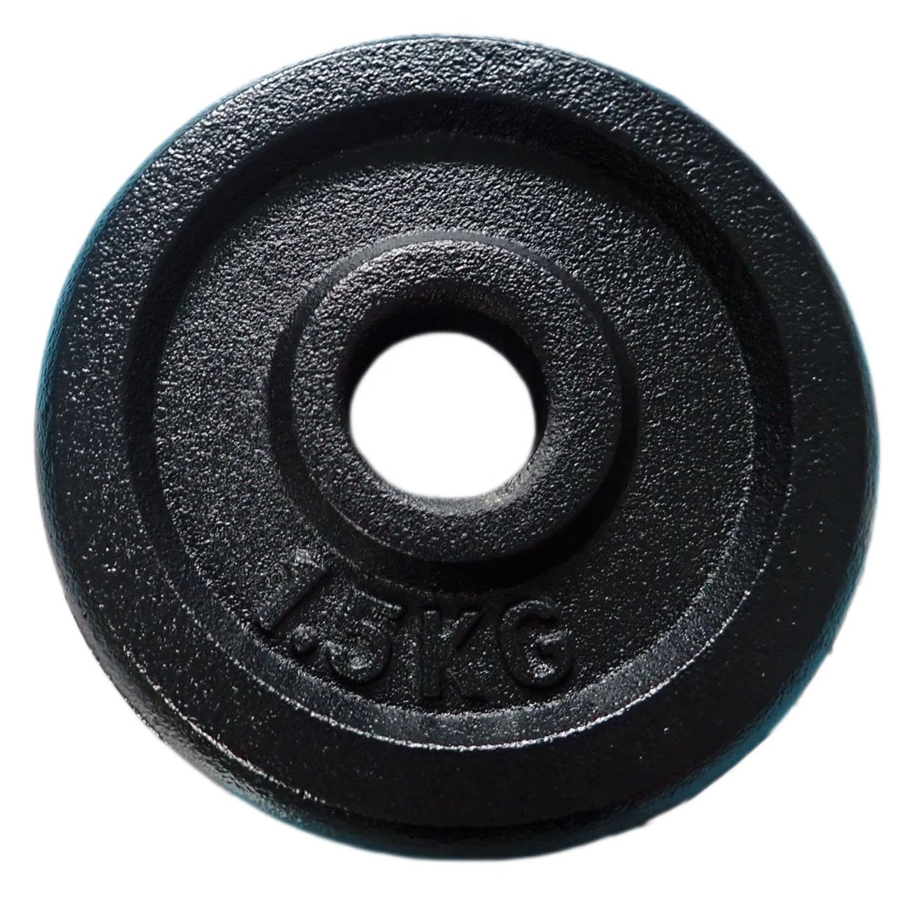Żeliwna tarcza (obciążnik) do hantli 1,5 kg – 30 mm