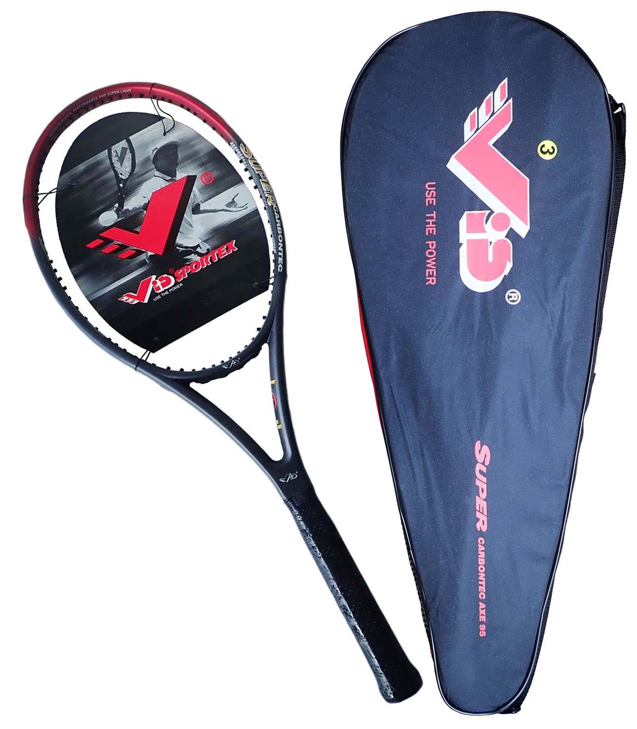 Rakieta tenisowa VIS Carbontech AXE 95 G2428/3-4