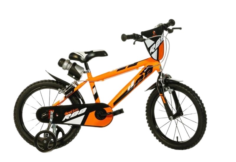Rower dziecięcy Dino Bikes R88 416U 16" w kolorze pomarańczowym