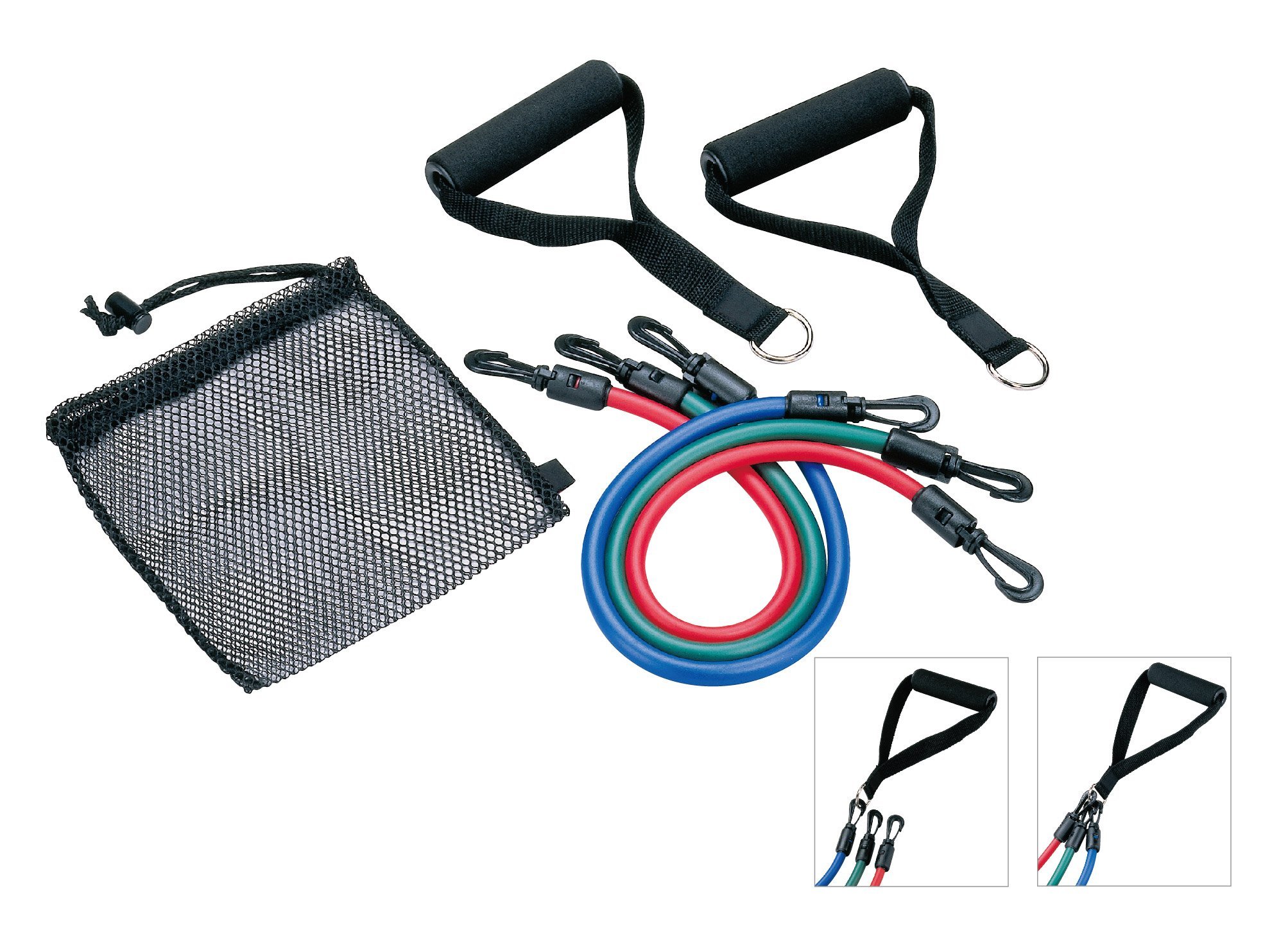 Regulowany gumowy ekspander – zestaw 3 sztuk, 48 cm