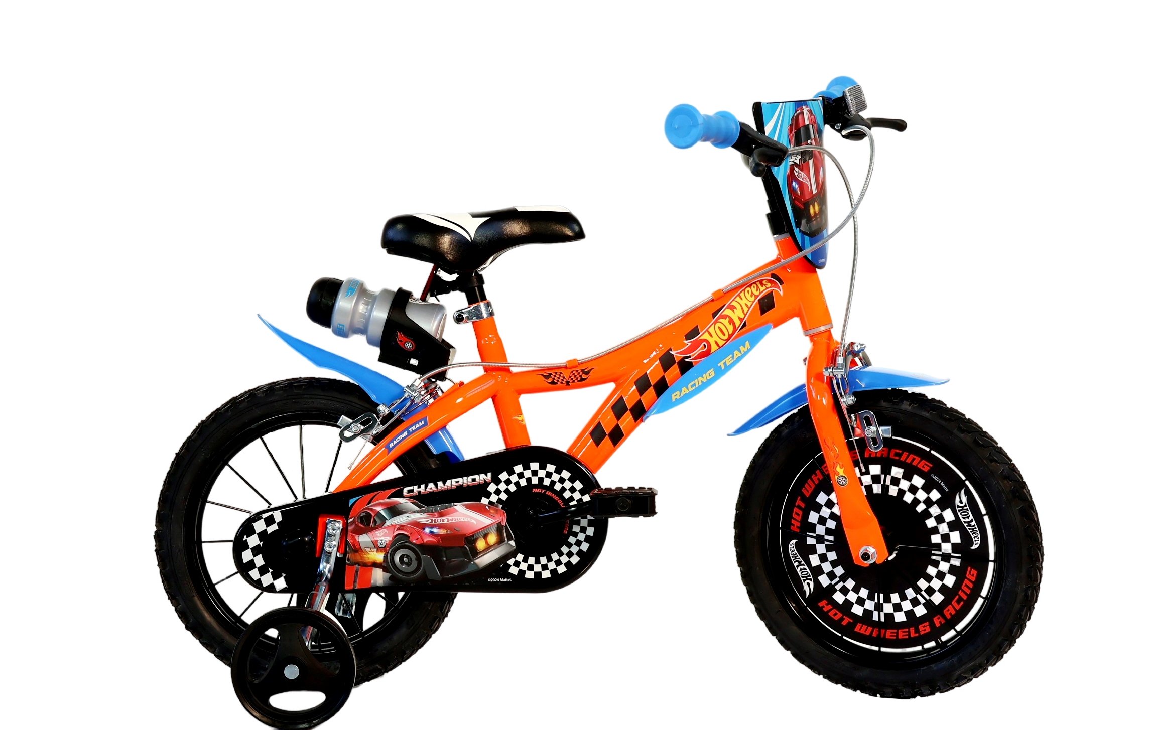 Rower dziecięcy Dino bike 14" HOT WHEELS