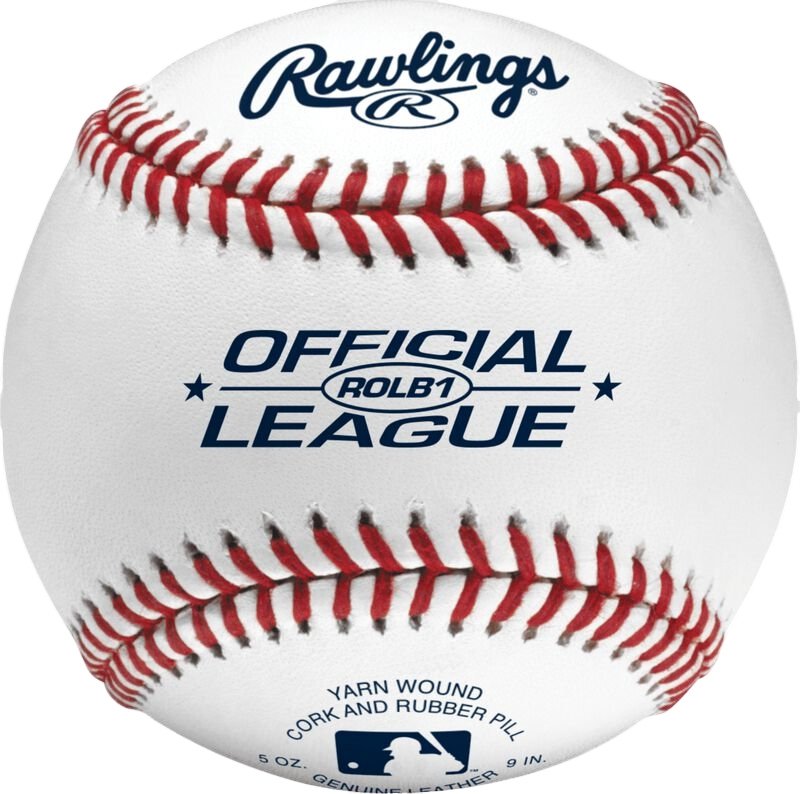 Piłka baseballowa Rawlings ROLB1 – oficjalna 9"