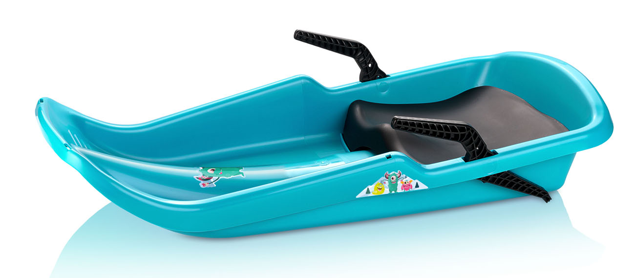 Acra Cyclone – plastikowy bobslej A2036 – lazurowy