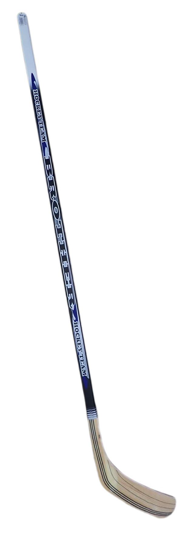 ACRA Laminowana kij hokejowy BROTHER dla leworęcznych 147 cm – niebieski