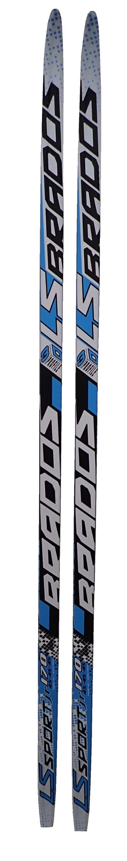 Narty biegowe Brados LS Sport uniwersalne, niebieskie, 170 cm