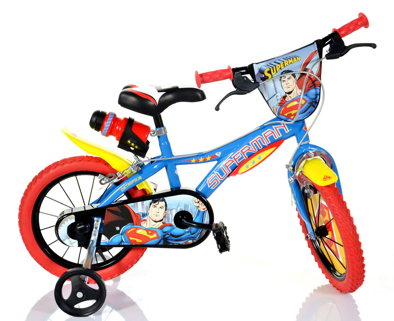 ACRA Dino SUPERMAN 14" rower dziecięcy