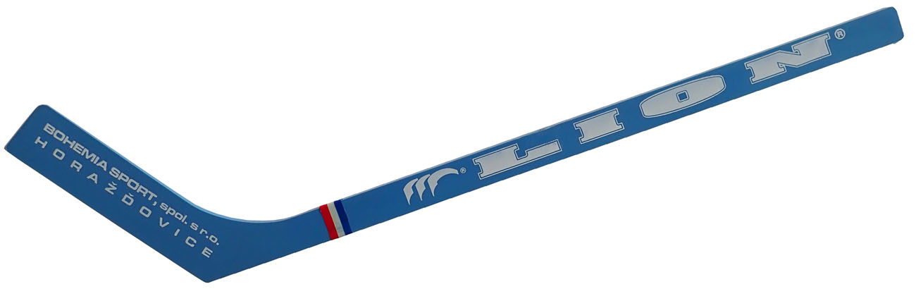 LION H30M Plastikowa kij do hokeja mini 30 cm, niebieski