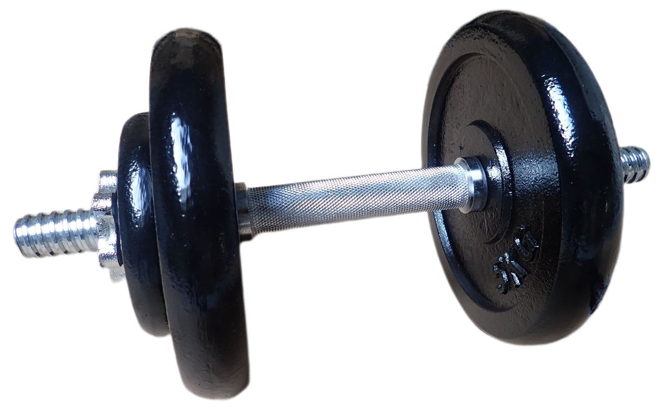 ACRA Jednoręczna sztanga do ćwiczeń 14 kg – 25 mm