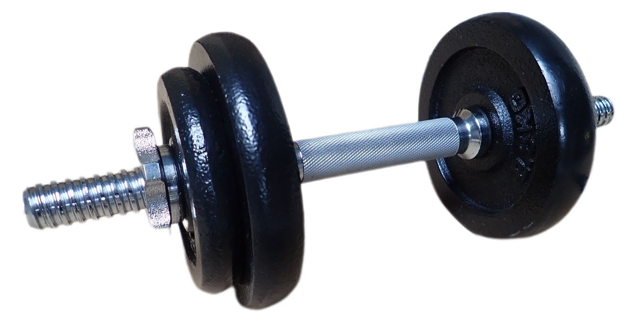 ACRA Sztanga jednoręczna z możliwością obciążenia 9 kg – 30 mm