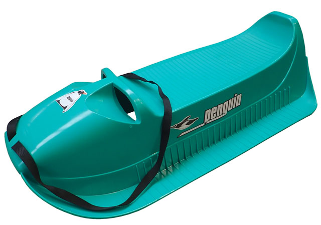 Plastikowe sanki Pinguin, Alfa – zielone
