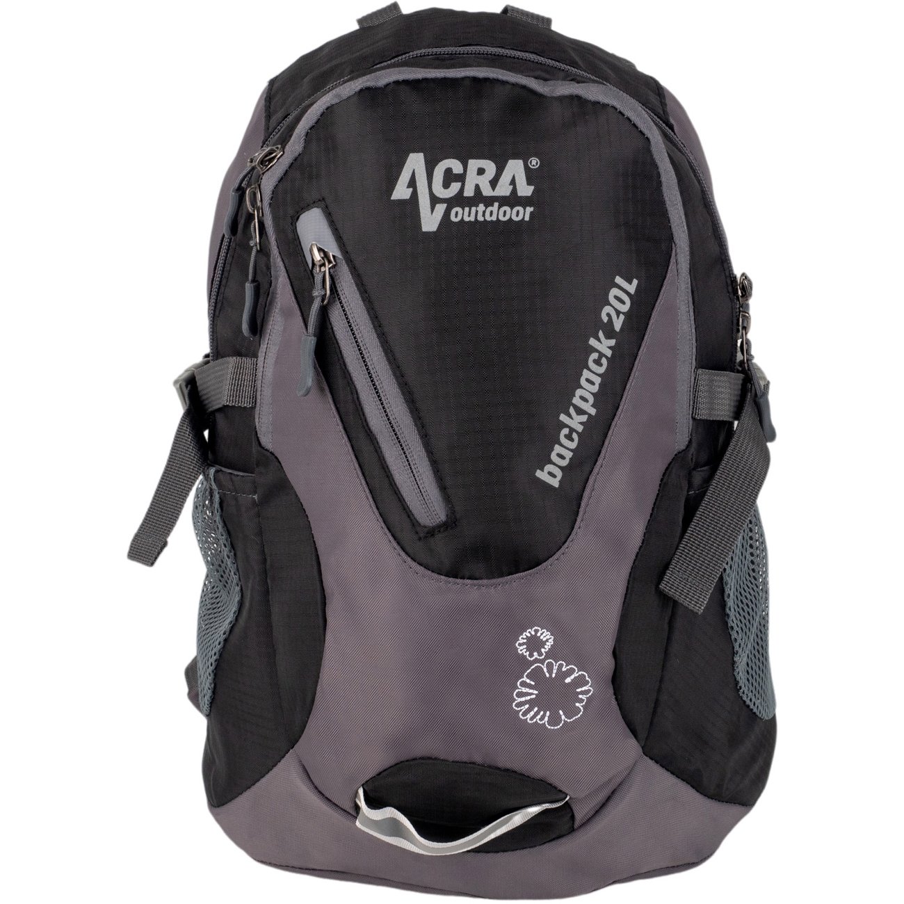 ACRA Plecak turystyczny Backpack 20 L, czarny BA20-CRN