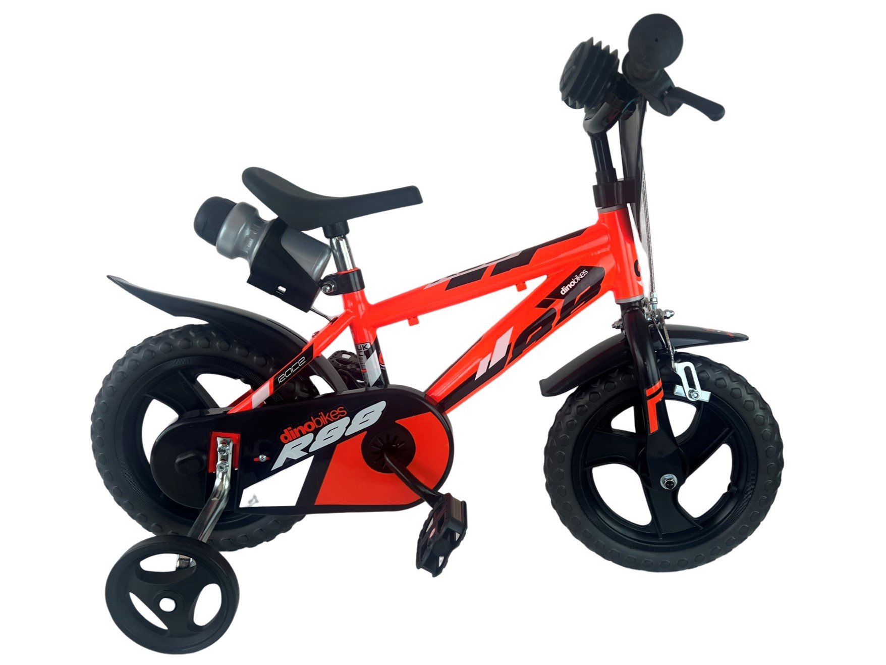 Rower dziecięcy Dino Bikes R88 412UL 12" w kolorze pomarańczowym