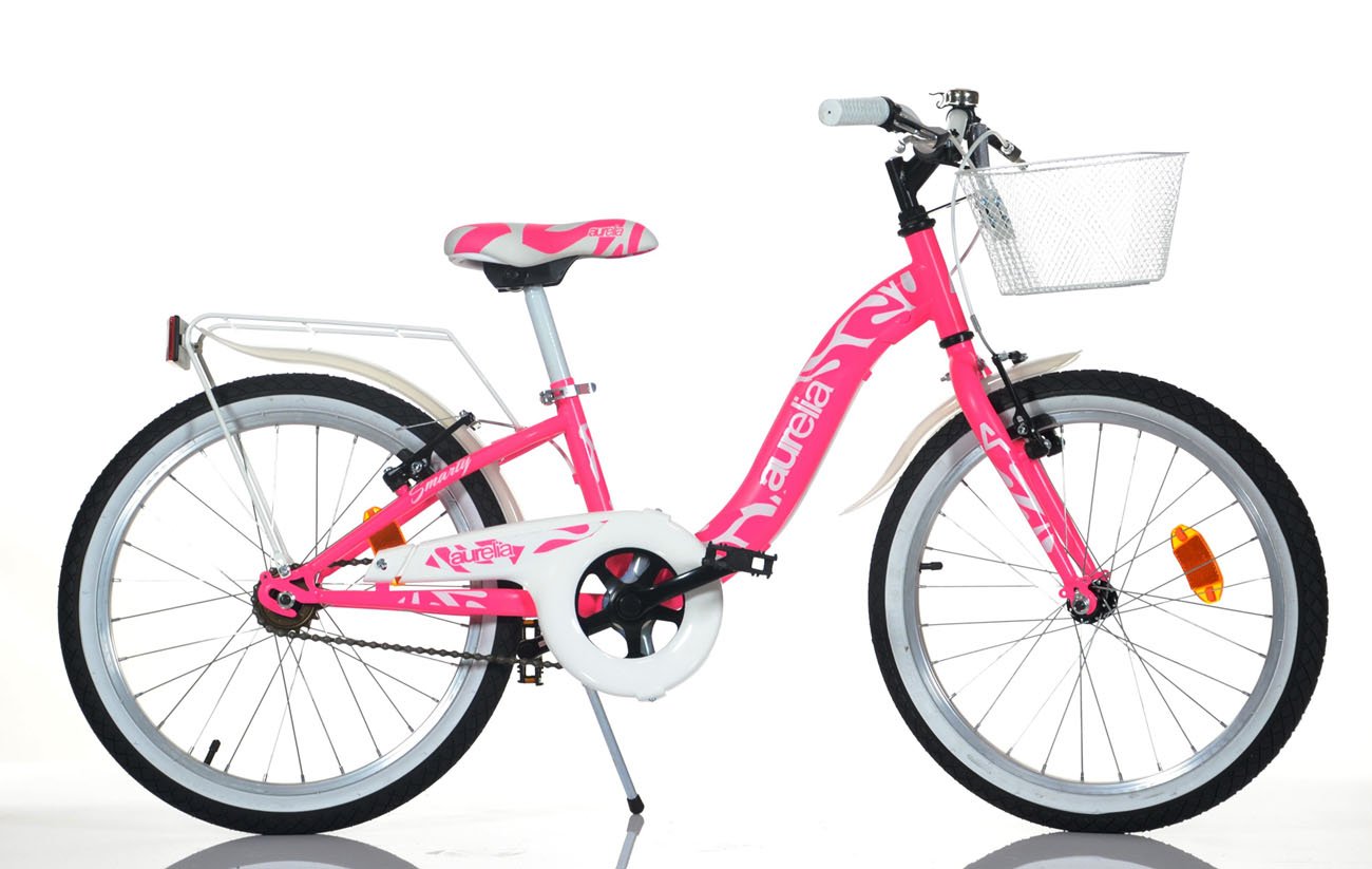Rower dziewczęcy Dino bikes 204R, różowy, 20"