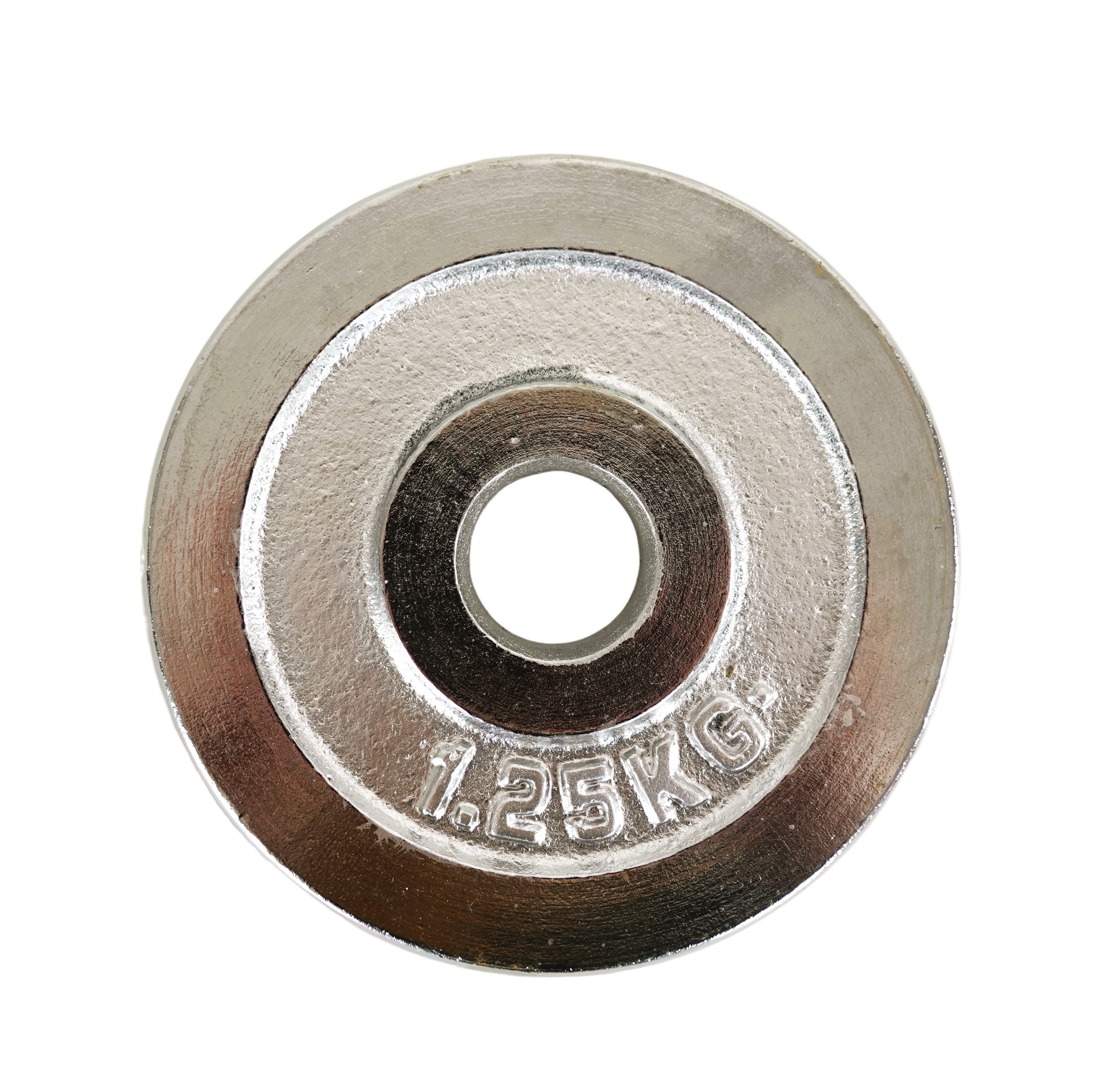 Chromowana tarcza (obciążnik) do sztang 1,25 kg – 30 mm