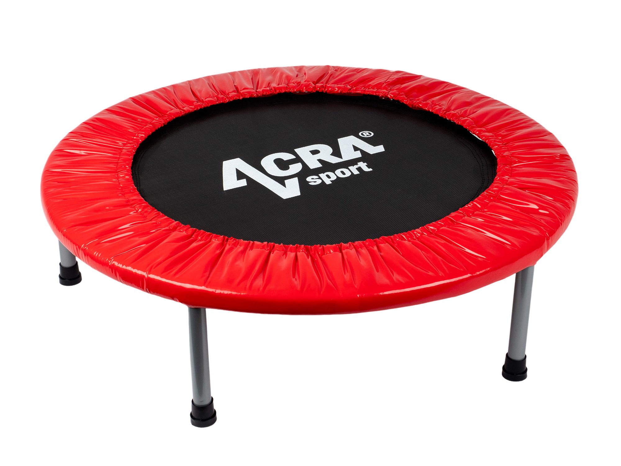 Trampolina 80 cm, do użytku wewnątrz i na zewnątrz – czerwona