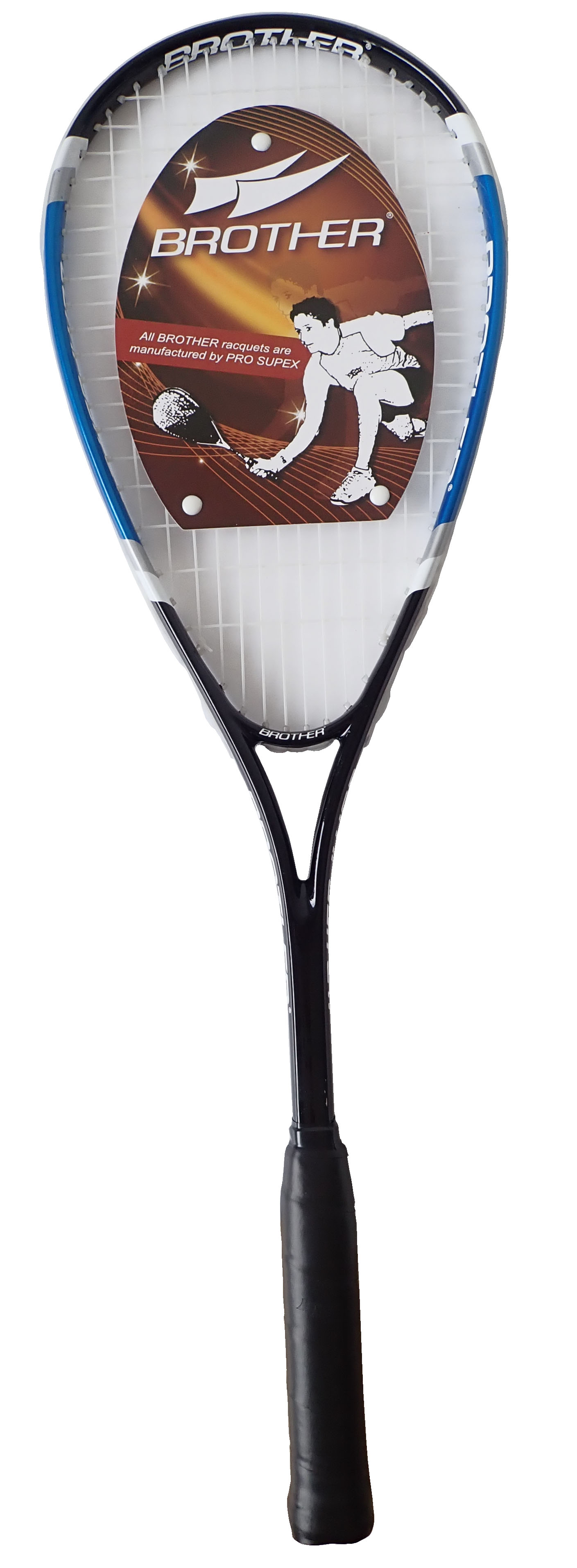 Rakieta do squasha Brother COMPOSITE 195 g, niebieska