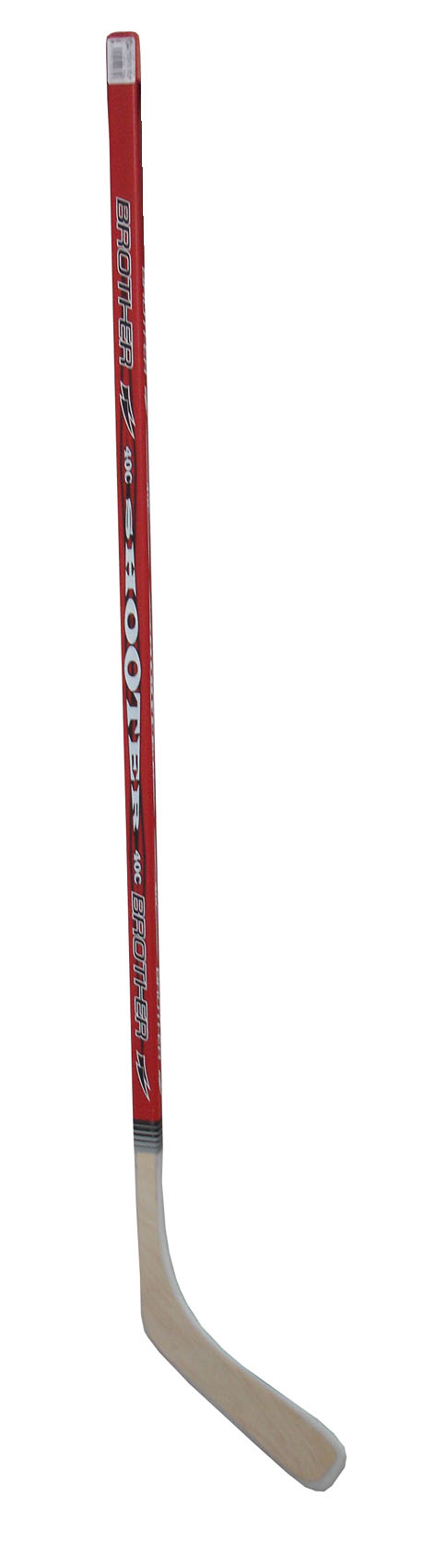 Kij hokejowy Brother 125 cm z płytkowym ostrzem – prawy