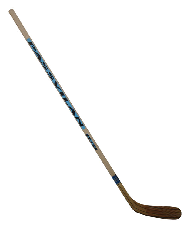 Kij hokejowy Passvilan 125 cm z laminowanym ostrzem – prawy