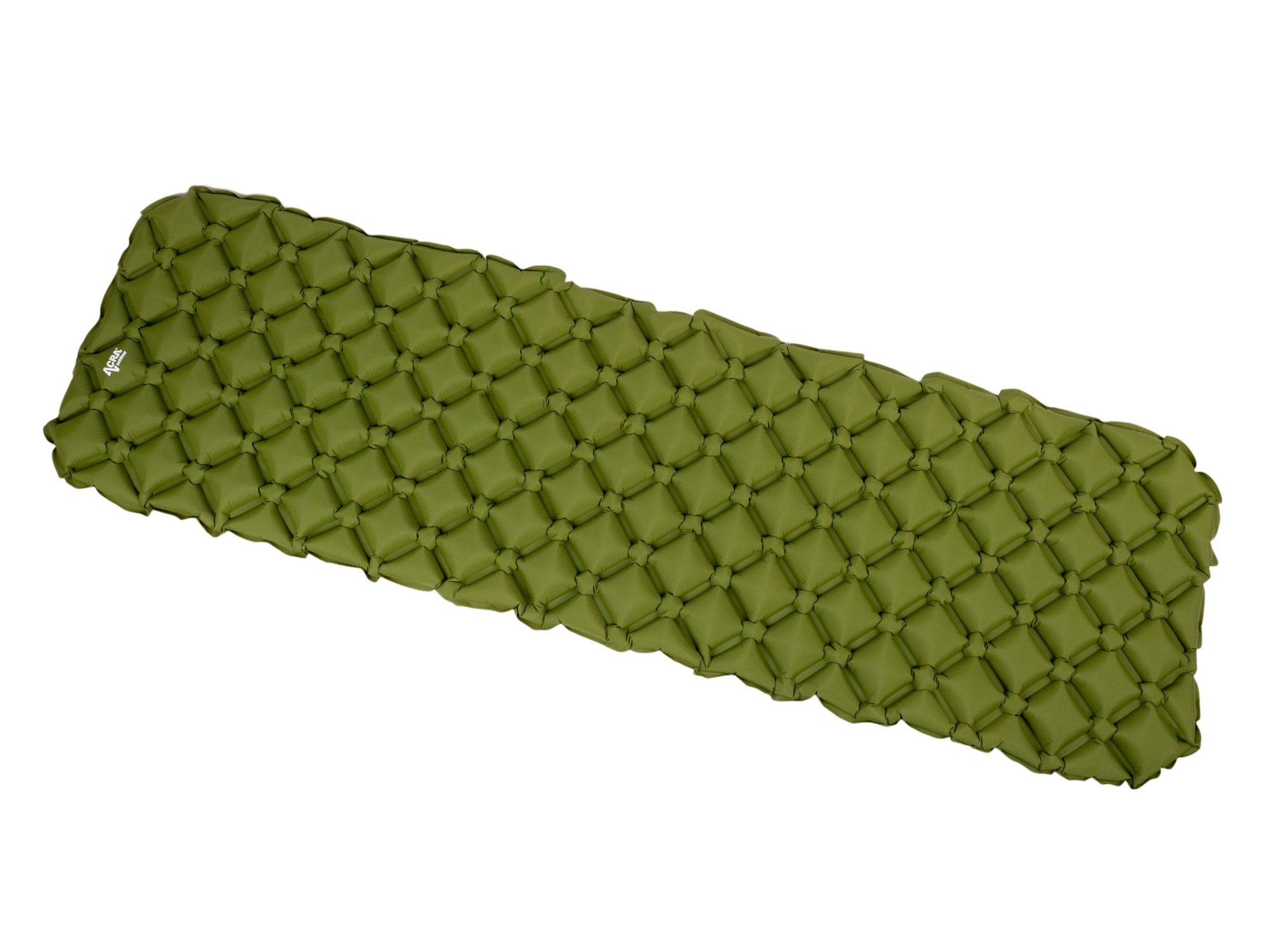 ACRA L140ZEL – nadmuchiwany materac turystyczny, zielony, 5 cm