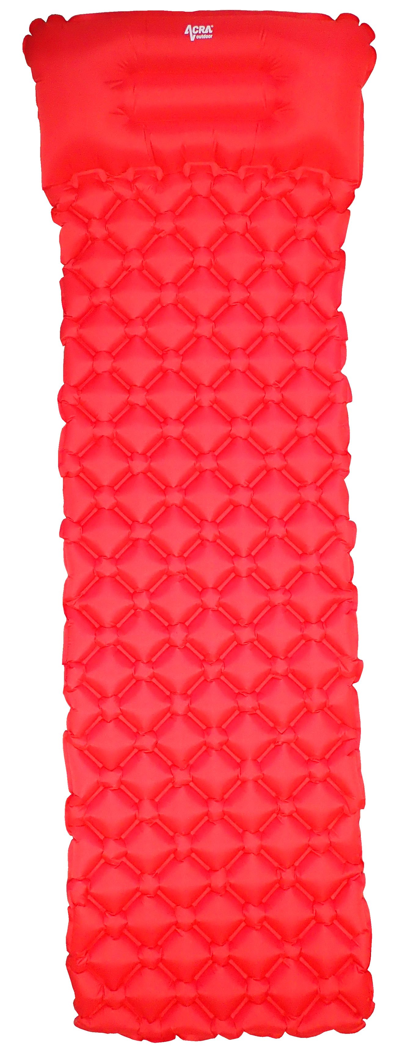 ACRA L48-CRV Nadmuchiwana mata turystyczna, czerwona