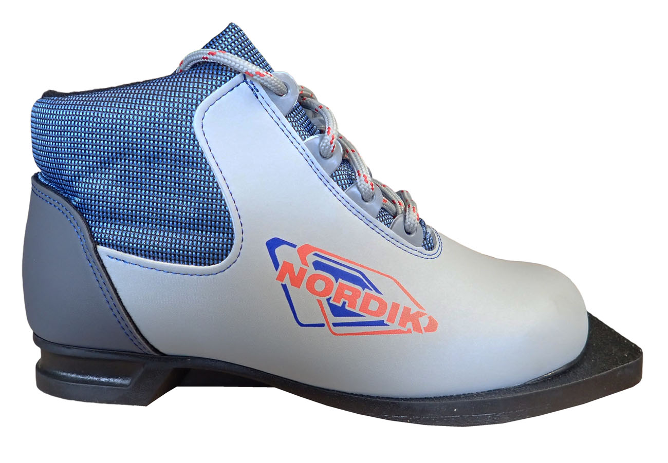 Buty do biegania Skol Nordik, niebiesko-białe, 75 mm