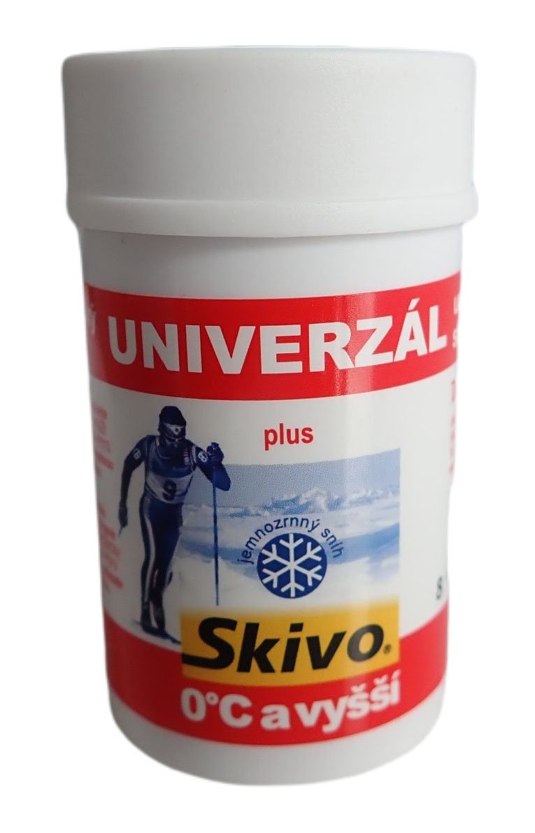 Wosk narciarski Skivo UNI czerwony 0°C plus 40 g