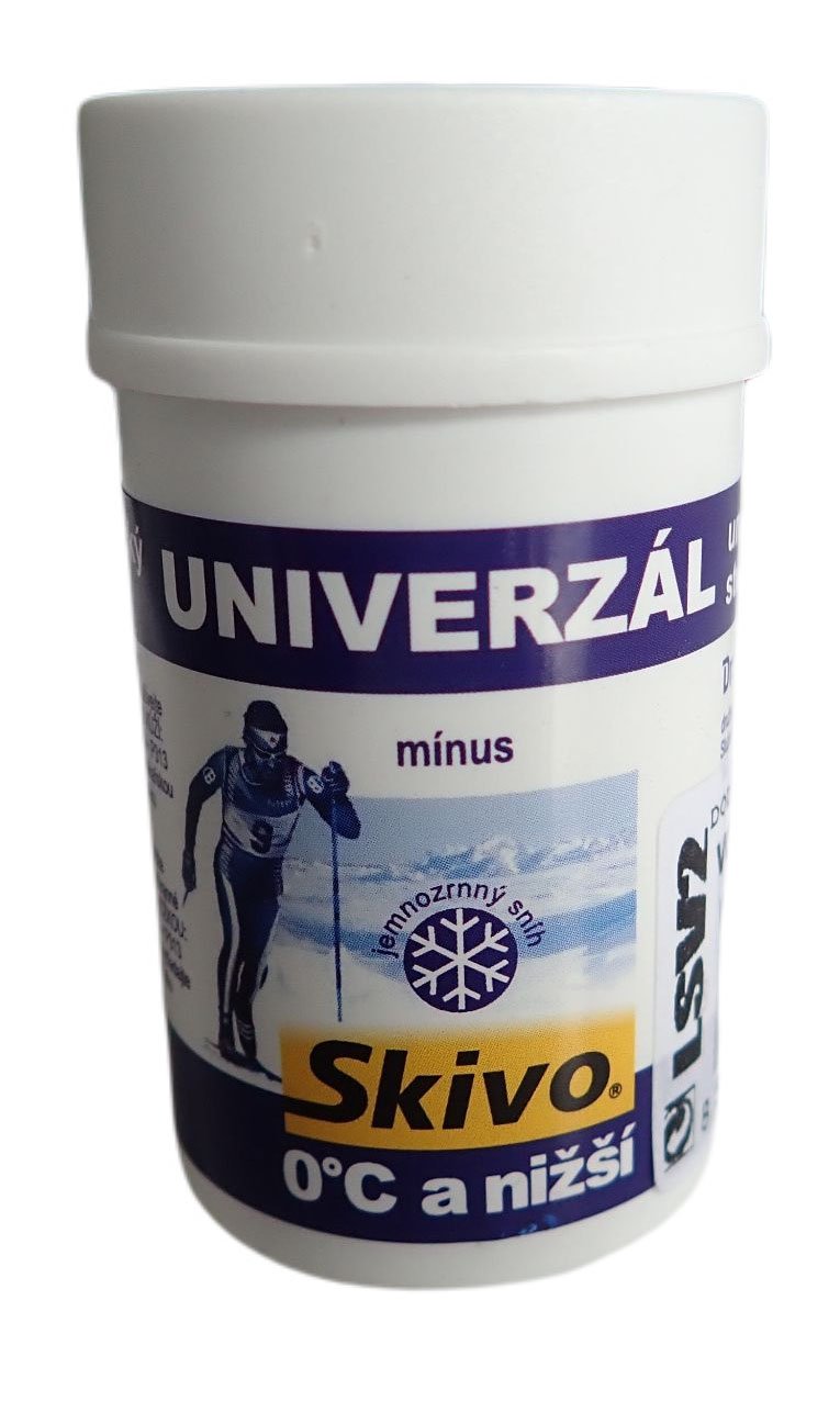Wosk narciarski Skivo UNI, niebieski, uniwersalny, 0°C, minus 40 g