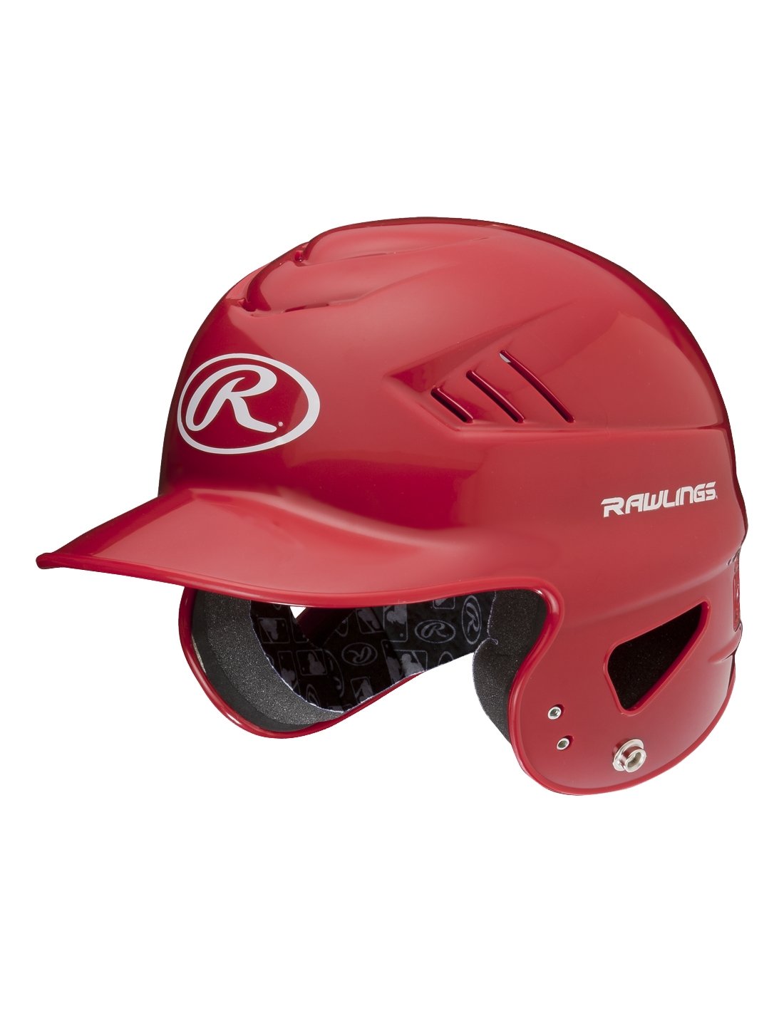 Kask baseballowy i softballowy Rawlings RCFTB junior SCARLET