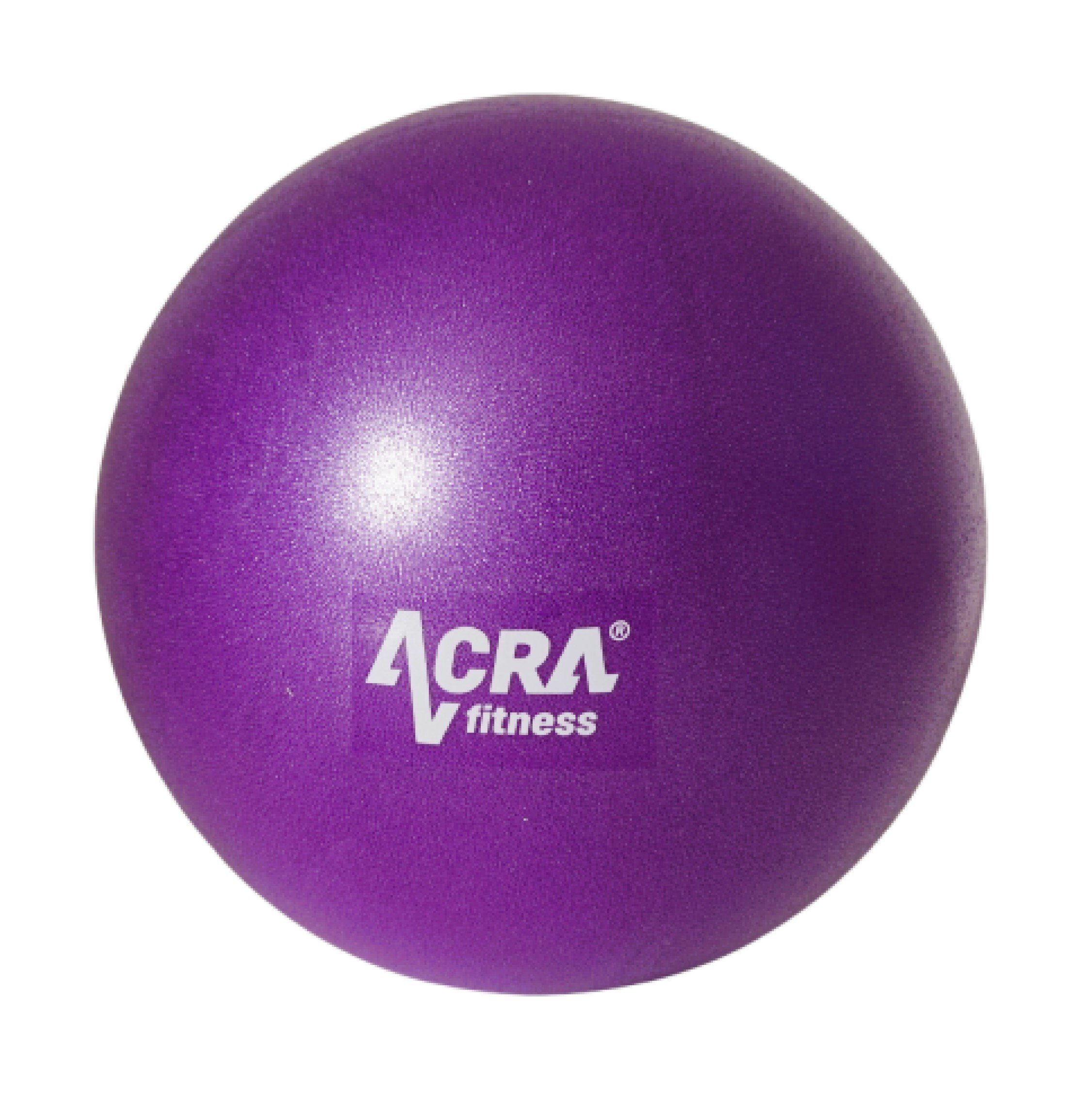 ACRA Piłka Overball 23 cm fioletowa