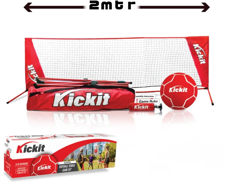 Kickit – zestaw do gry w piłkarski tenis