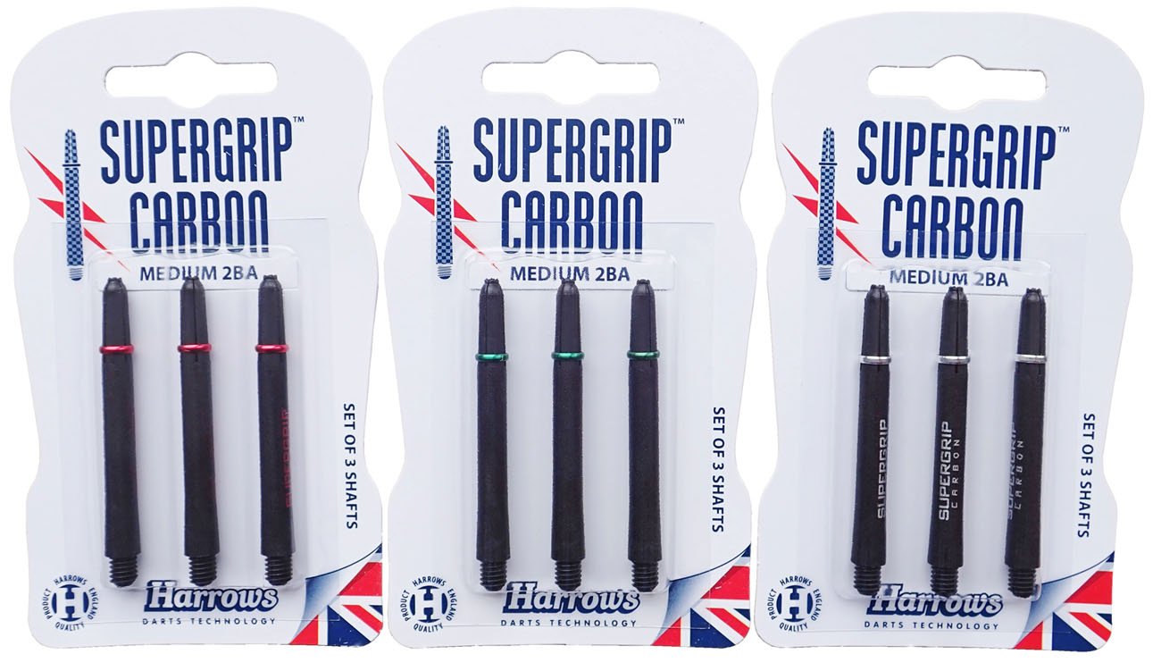 Zapasowe końcówki do rzutek SUPERGRIP CARBON HARROWS rozmiar S T73