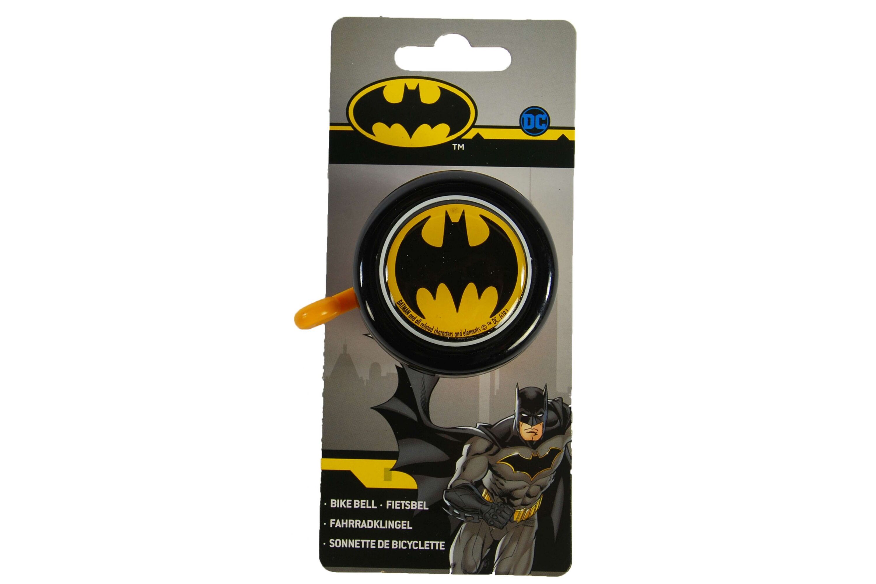 Dzwonek rowerowy Volare Batman, czarny
