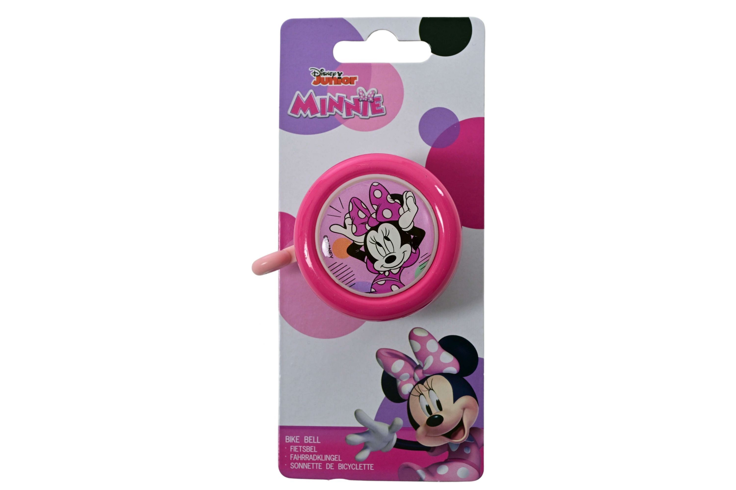 Dzwonek rowerowy Minnie, różowy