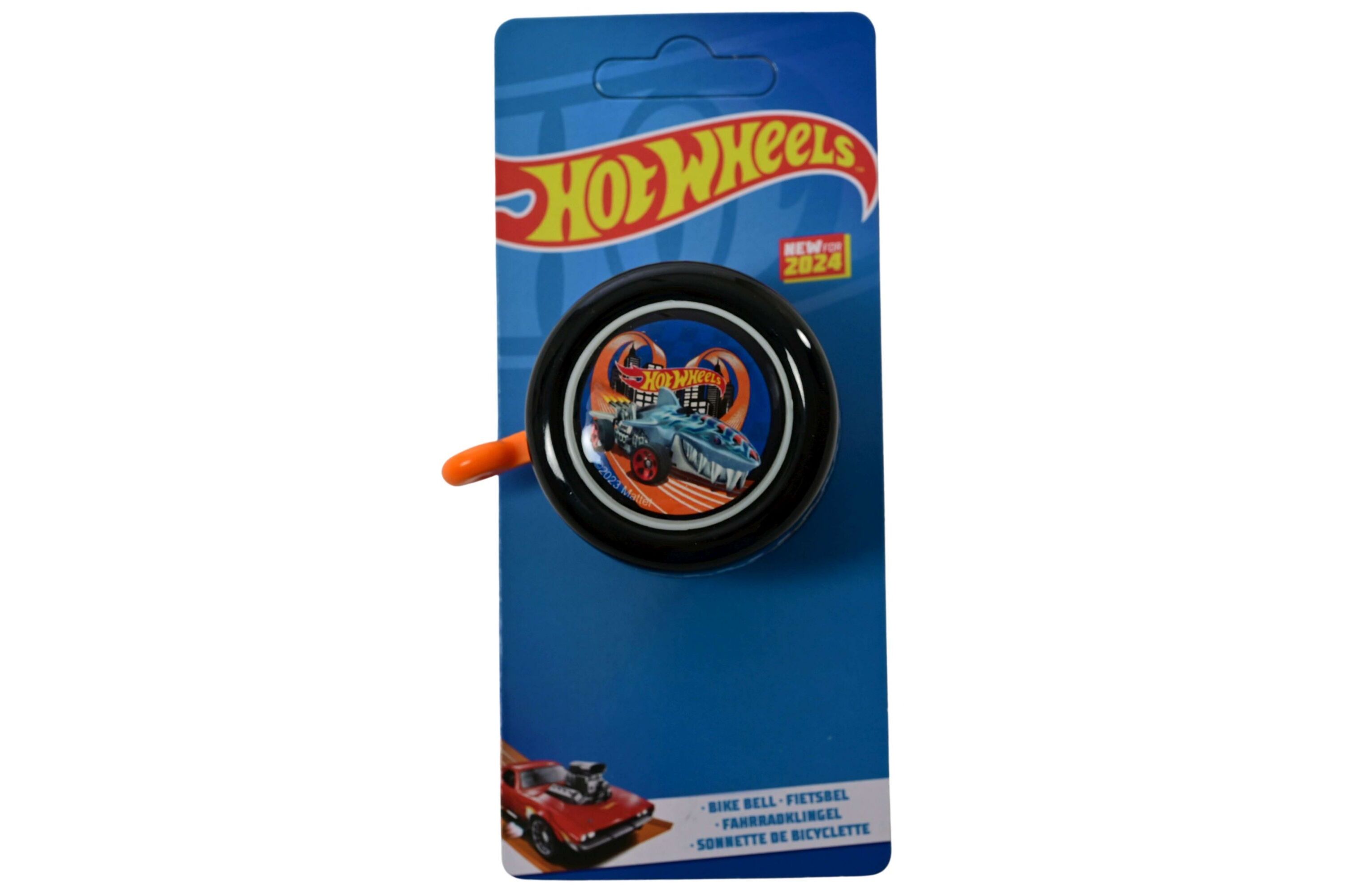 Dzwonek rowerowy Volare Hotwheels, czarny