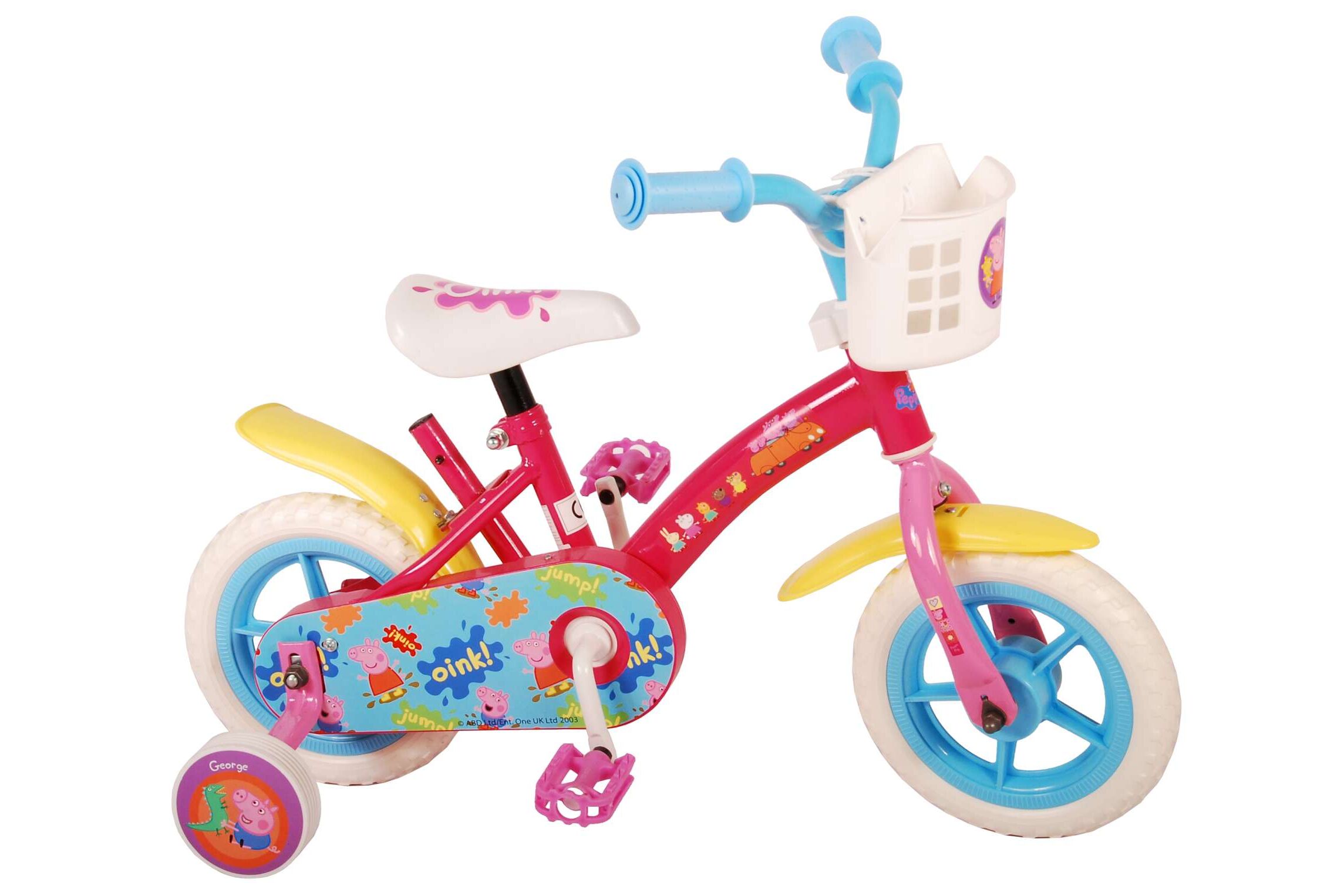 Rower dziecięcy Volare Peppa Pig 10", różowy