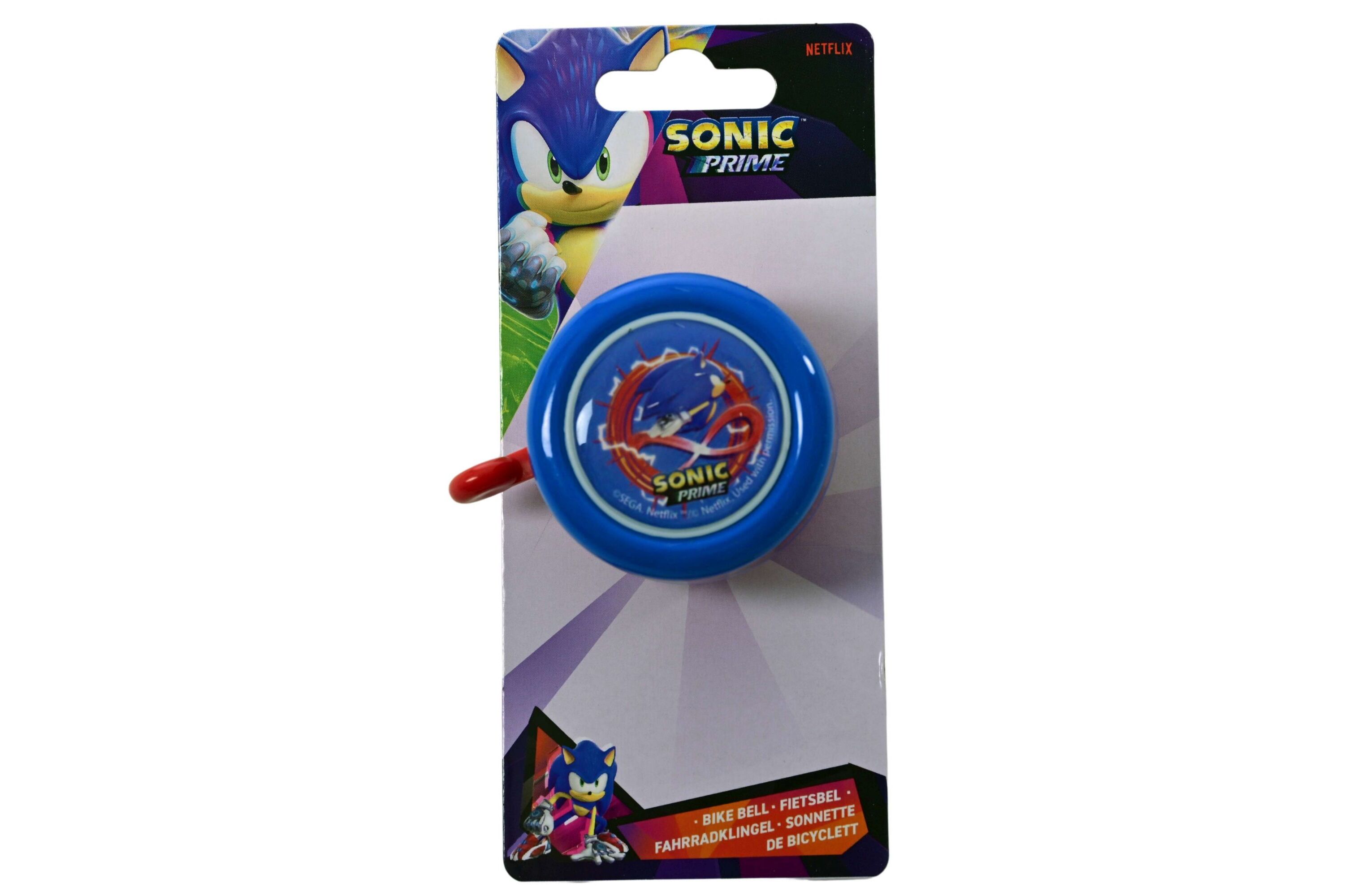 Dzwonek rowerowy Volare Sonic, niebieski