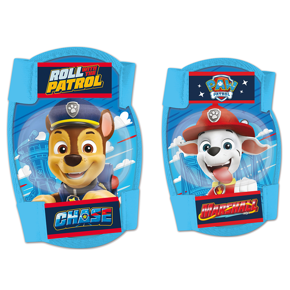 Ochraniacze na łokcie i kolana Paw Patrol, niebieskie