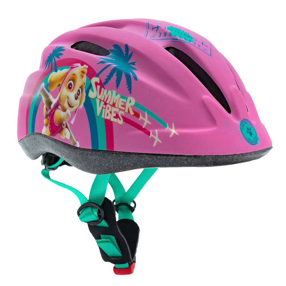 Kask rowerowy Paw Patrol, różowy, rozmiar S (48–52 cm)