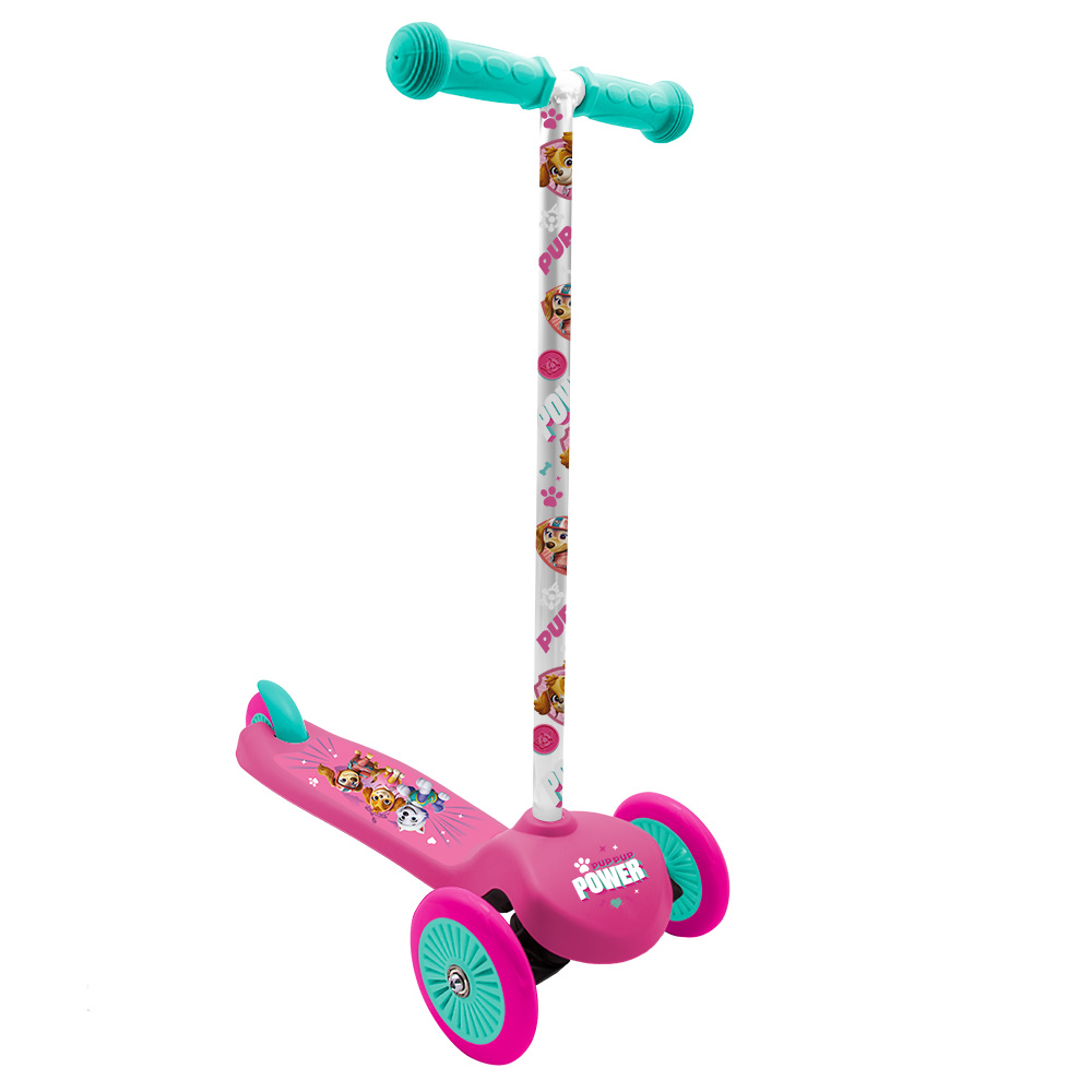 Hulajnoga dla dzieci Paw Patrol, 3 kółka, różowa
